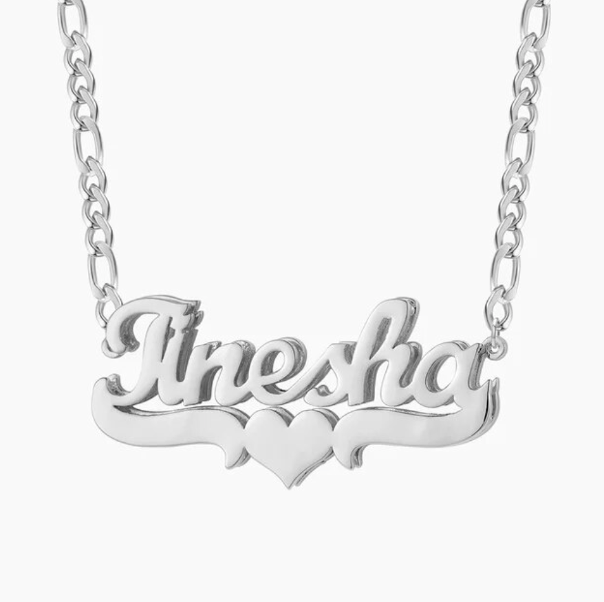 Heart Name Necklace