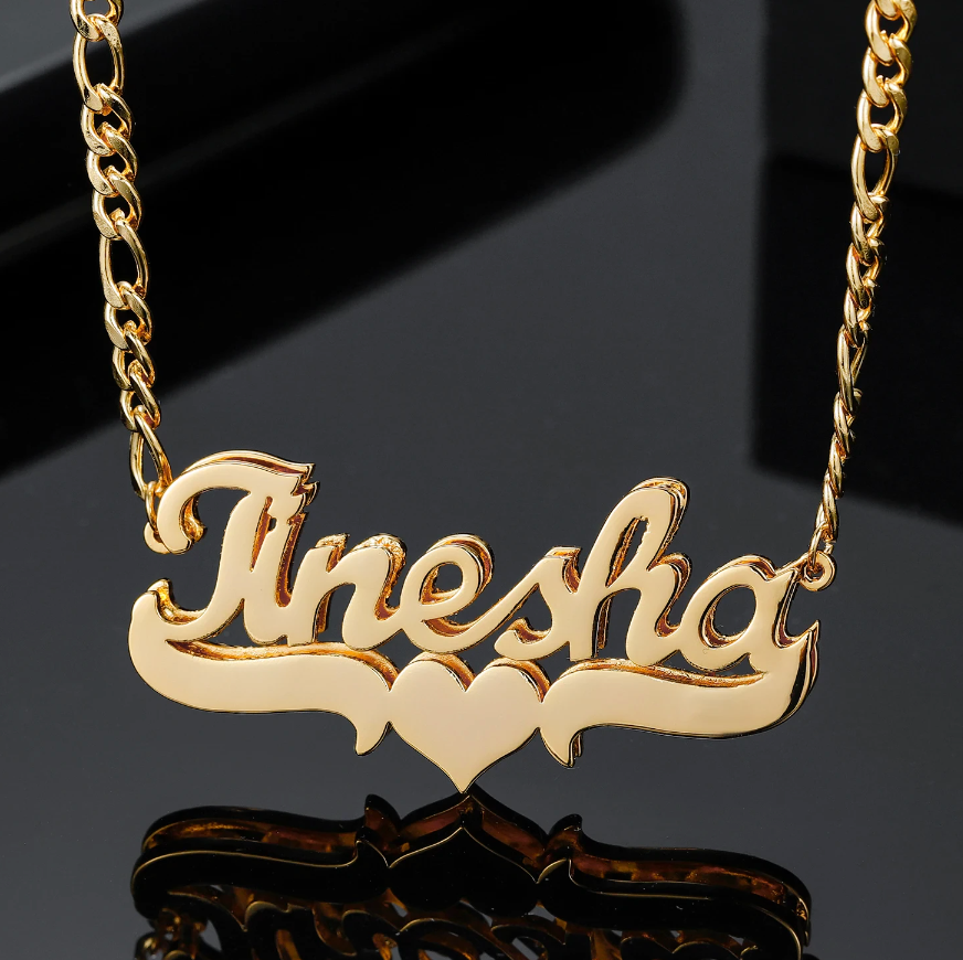 Heart Name Necklace