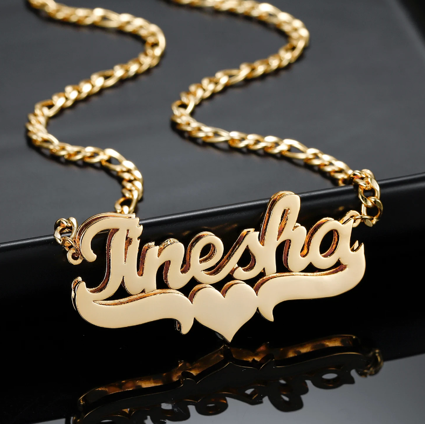 Heart Name Necklace